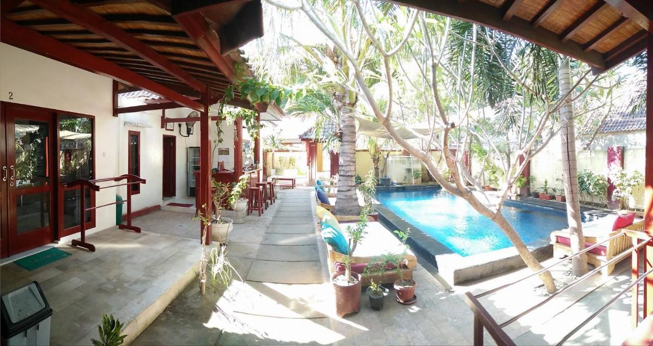 Aaliku Bungalows Gili Trawangan Exterior foto